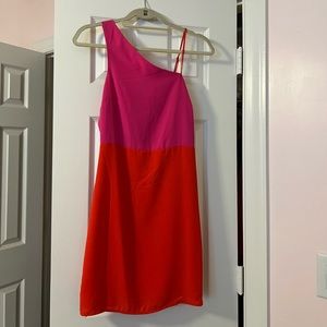 Sugar + Lips Pink and Red Dress